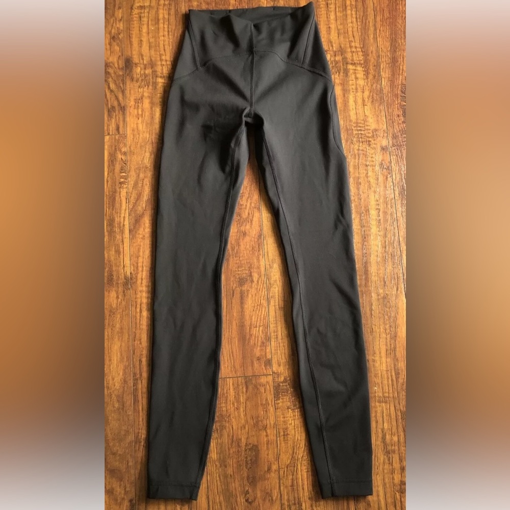 Lululemon InStill High Rise Tight 28" Leggings Black Luxtreme Nulu W5ENIS SIZE 2